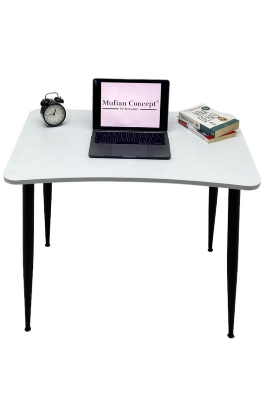 EVA Modern Beyaz Çalışma - Bilgisayar - Ofis - Oyuncu Masası