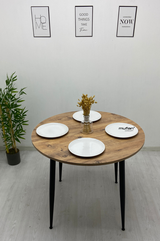 Valencia Iskandinav Bohem Modern Çam Desen Mutfak - Yemek - Balkon - Çalışma Masası
