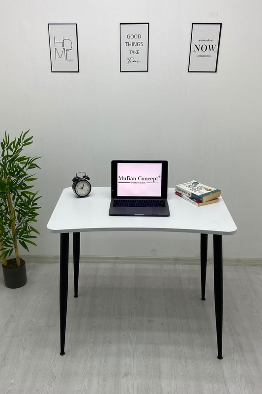 EVA Modern Beyaz Çalışma - Bilgisayar - Ofis - Oyuncu Masası