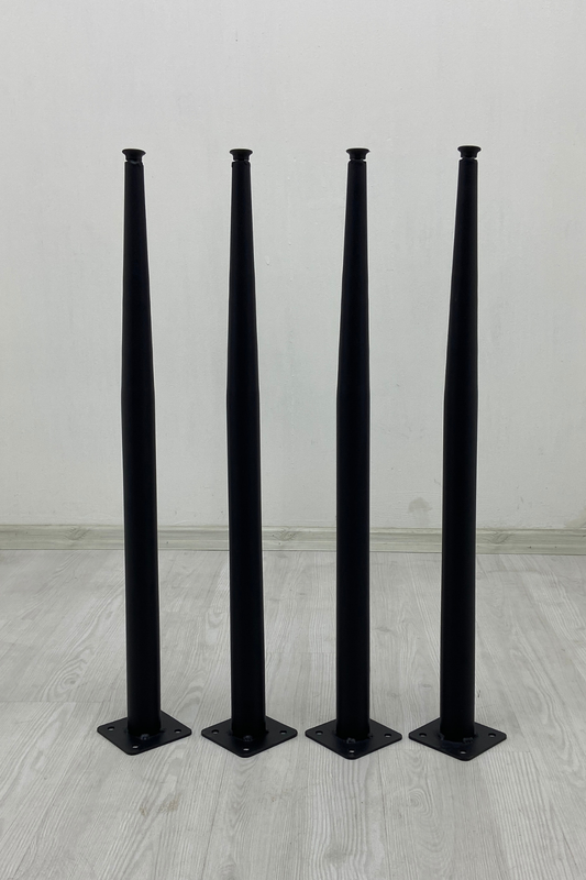 Lucas - Metal Mutfak Masası - Yemek Masası - Çalışma Masası - Balkon Masası Ayağı 4 Adet Ayak